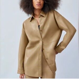 Aritzia Babaton Pelli shirt jacket